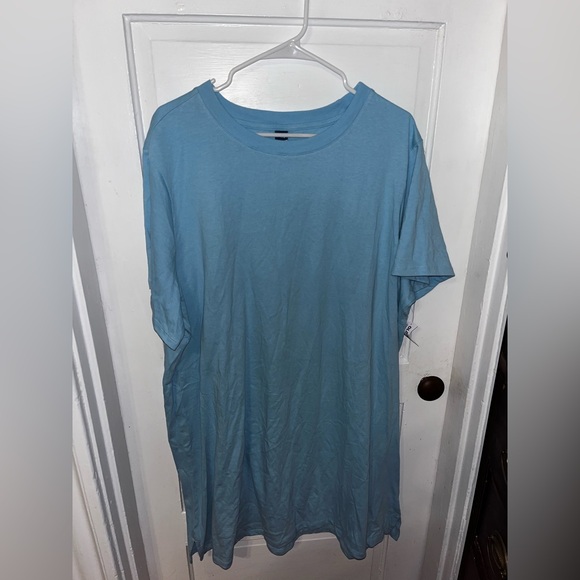 Vintage Crew-Neck Mini T-Shirt Dress - Picture 2 of 6